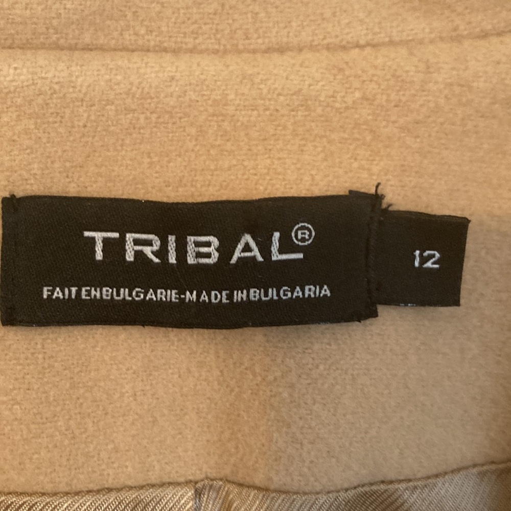 Tribal cream pea coat - Picture 3 of 9